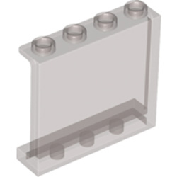Wall Element 1x4x3 Transparent Brown