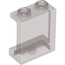 Wall Element 1x2x2 Transparent Brown