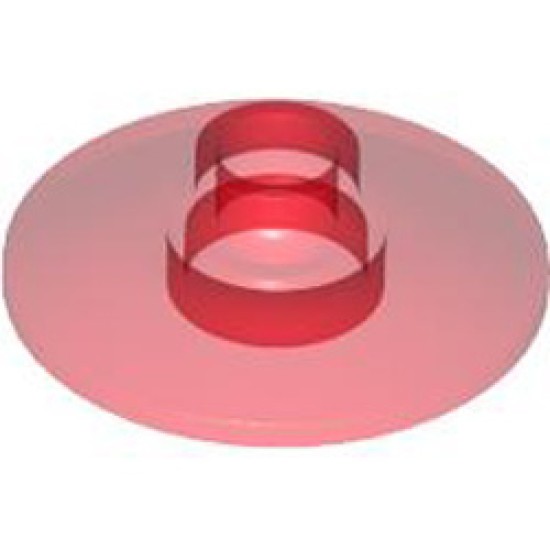 Parabolic Element Diameter 16 Transparent Red