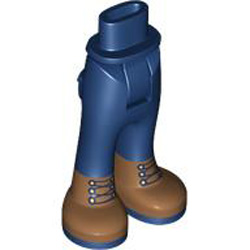 Pants with Hip Number 126 Earth Blue