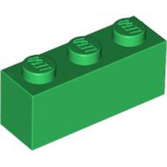 Brick 1x3 Dark Green