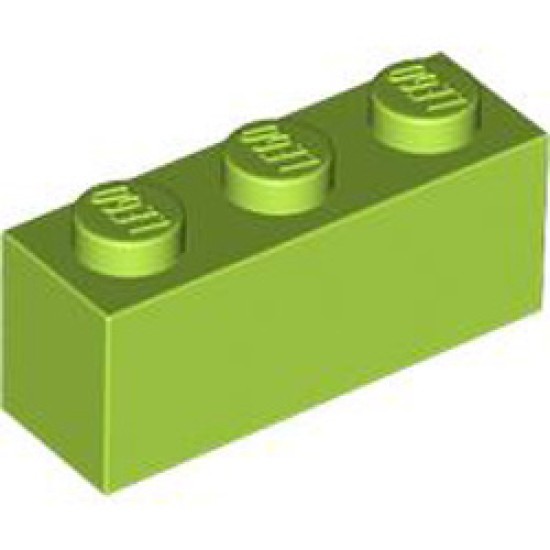 Brick 1x3 Bright Yellowish Green