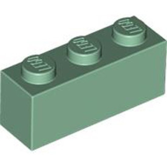 Brick 1x3 Sand Green