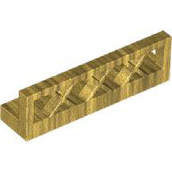 Fence 1x4x1 Warm Gold