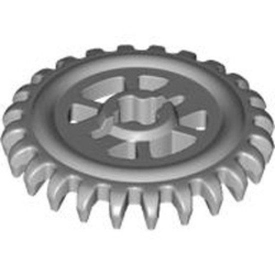 Crown and Gear Wheel Z24 Medium Stone Grey