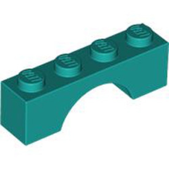 Brick with Bow 1x4 Bright Bluish Green