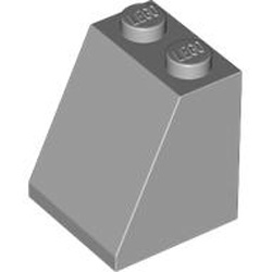 Roof Tile 2x2x2/65 Degree Medium Stone Grey
