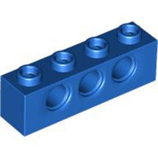 Technic Brick 1x4 Diameter 4.9 Bright Blue