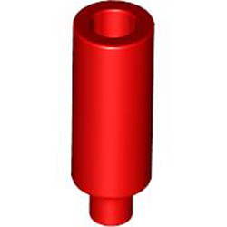 Candle Number 1 Bright Red