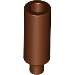 Candle Number 1 Reddish Brown
