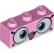 Brick 1x3 Number 18 Light Purple