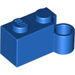 Hinge 1x2 Lower Part Bright Blue