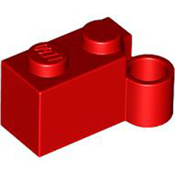 Hinge 1x2 Lower Part Bright Red
