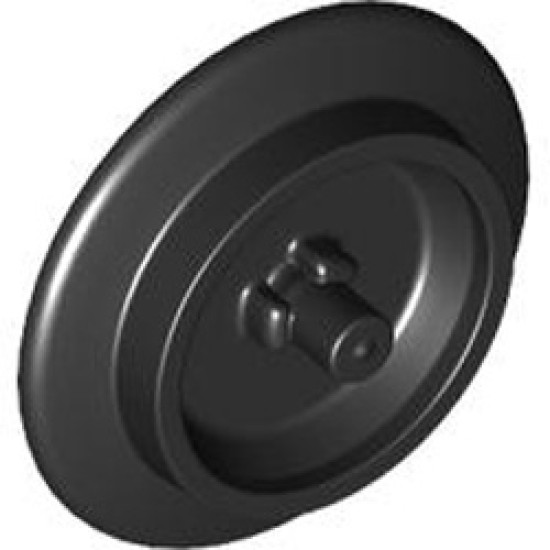 Train Wheel Diameter 16.6/23 MM Black