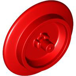 Train Wheel Diameter 16.6/23 MM Bright Red