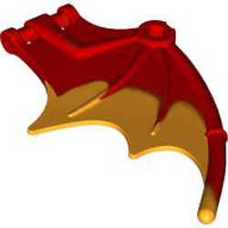 Wing with 3.2 Shaft Number 2 Bright Red