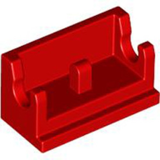 Rocker Bearing 1x2 Bright Red