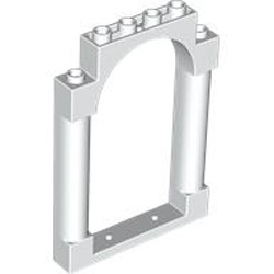 Wall 1x6x7 with Arch White