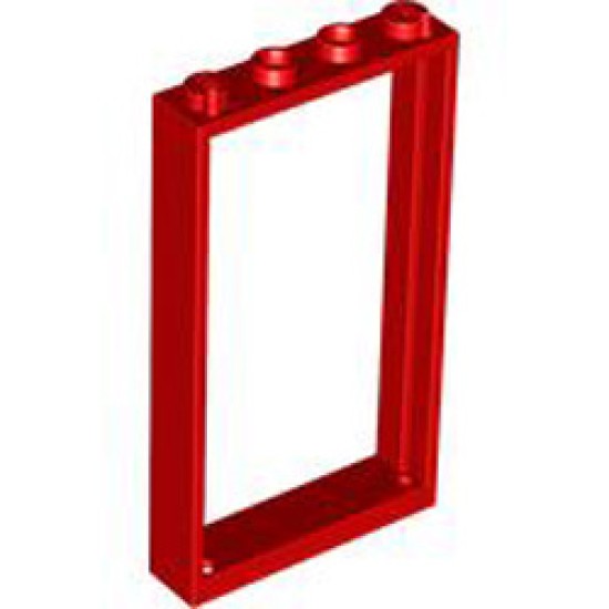 Frame 1x4x6 Bright Red