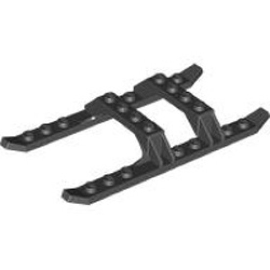 Undercarriage 12x6x1 1/3 Black