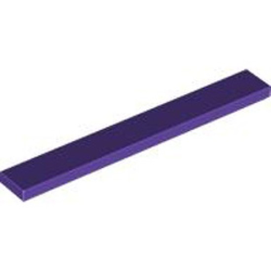 Flat Tile 1x8 Medium Lilac