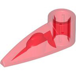 Bionicle Eye Transparent Red