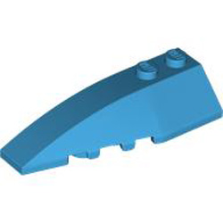Left Shell 2x6 with Bow / Angle Dark Azur
