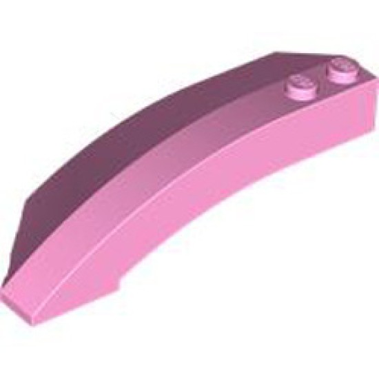 Right Shell 3x8x2 with Bow / Angle Light Purple