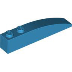 Brick 1x6 with Bow Dark Azur