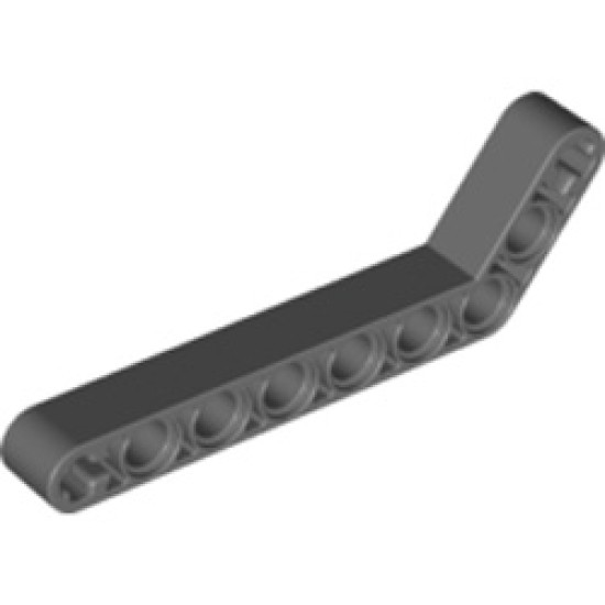 Technic Angular Beam 3x7 Dark Stone Grey