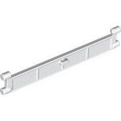 Stop Lamella for Rolling Gate White