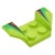 Wheel Arch 2x4 Car Number 3 Bright Yellowish Green