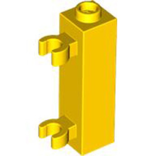 Brick 1x1x3 with 2 Grip Bright Yellow