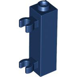 Brick 1x1x3 with 2 Grip Earth Blue