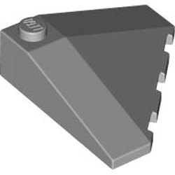 Tilted Corner 4x4 with Angle Medium Stone Grey