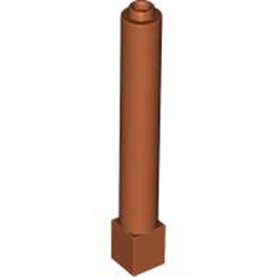 Column 1x1x6 Dark Orange