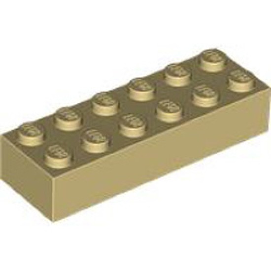 Brick 2x6 Brick Yellow