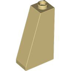 Roof Tile 1x2x3/73 Degree Brick Yellow