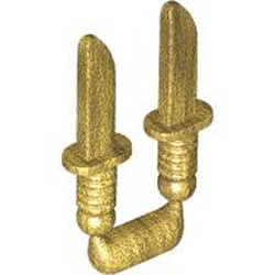 2 Knives Warm Gold