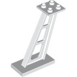 Slanting Standard 2x4/2x2 White