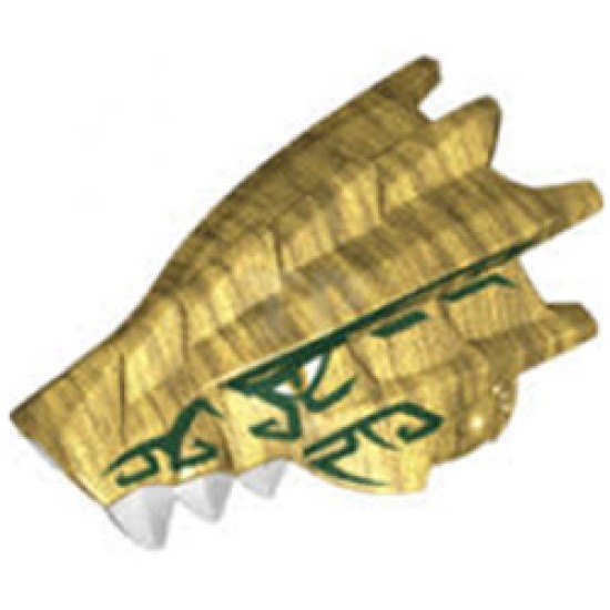 Dragon Head Warm Gold