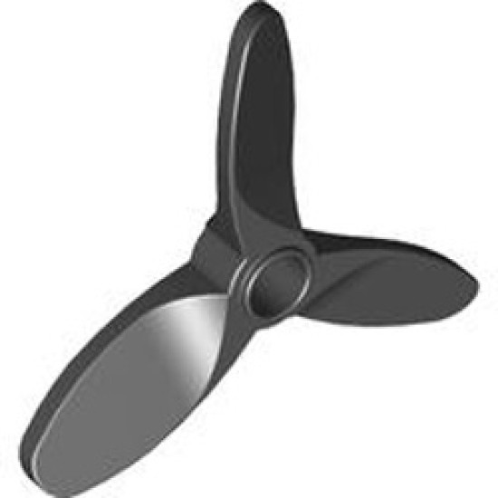 Fabuland Propeller for Aeroplane Black