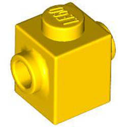 Brick 1x1 with 2 Knobs Bright Yellow