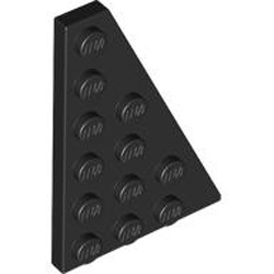 Right Plate 4x6 Degree 27 Black