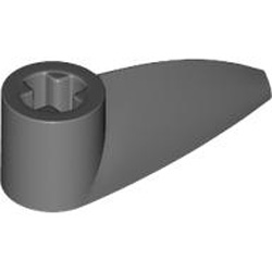 Bionicle Eye Dark Stone Grey