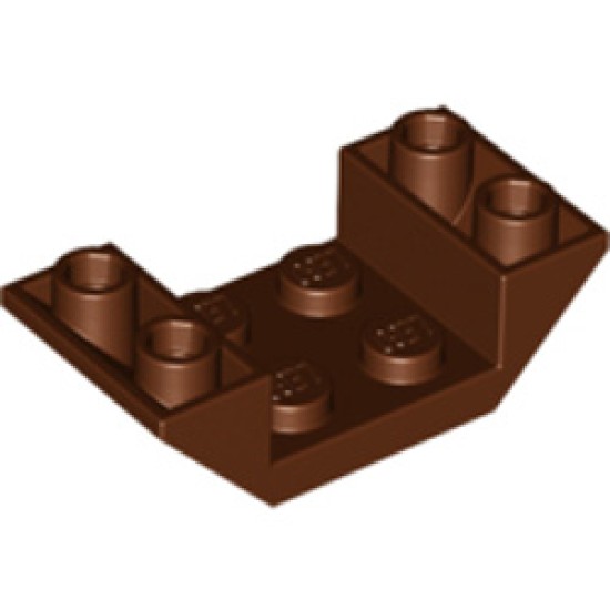 Roof Tile 4x2 / 45 Degree Inverted Reddish Brown