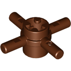 Combi Hub with Stick Diameter 3.2 Reddish Brown
