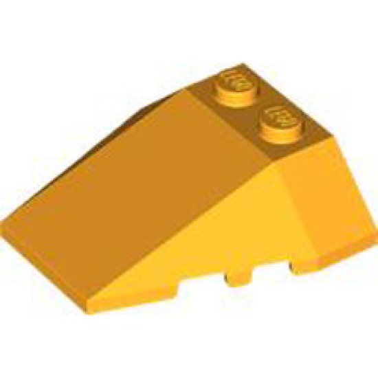 Roof Tilt 4x2 / 18 Degree with Corner Flame Yellowish Orange