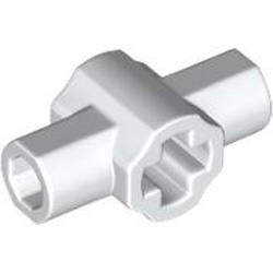 Cross Holes with Double Diameter 3.2 Shaft White