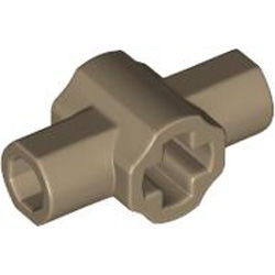Cross Holes with Double Diameter 3.2 Shaft Sand Yellow